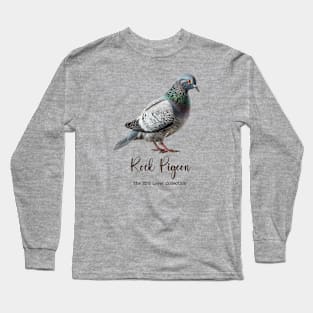 Rock Pigeon - The Bird Lover Collection Long Sleeve T-Shirt